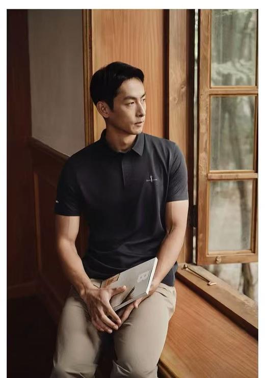 比Y勒芬 26夏季新款男户外短袖POLO衫轻量防晒速干T恤 Z-15925 商品图5