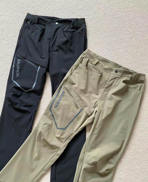 F040908春夏季新款男款耐磨抗造高弹速干运动徒步登山软壳裤长裤 商品图1