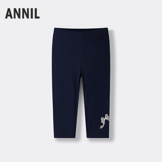 【实体店同款】女童全腰针织打底裤夏季新款安奈儿童装AG626210 商品图1