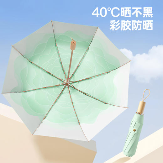 花觉晴雨两用伞，迷你小巧收纳方便，高密度伞布 轻松防雨 商品图8
