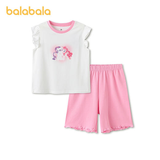 【小马宝莉IP商场同款】巴拉巴拉女童睡衣套装夏季空调服抗菌甜美 商品图4