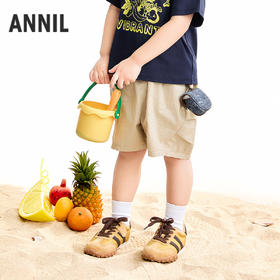 【实体店同款】男童梭织中裤夏季新款安奈儿童装XB626186