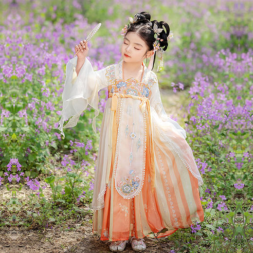 【团购】【苏城纪】清仓特价款女童汉服褥裙洛神赋 商品图12