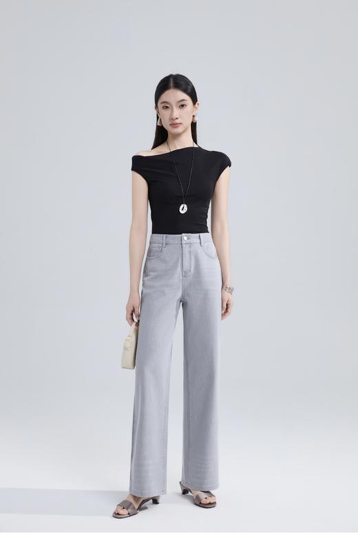 四面弹休闲直筒裤 商品图2