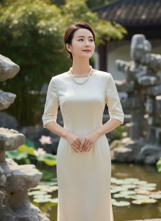 正圆极光小米珠 7mm珍珠项链 主推 精致日常 通勤优选 [发：89] 商品图0