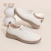 信诺妈妈鞋休闲平底单鞋女舒适百搭小白鞋运动皮鞋女2026春秋新款6C5096-31T 商品缩略图6