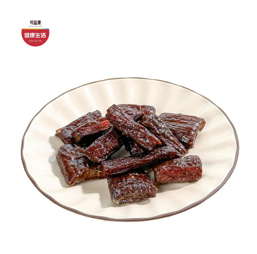 优选|高原风干牦牛肉干 鲜香劲道肉制醇香  高原放养牦牛肉  原肉整切  草本藏香  100g*1袋 商品图0
