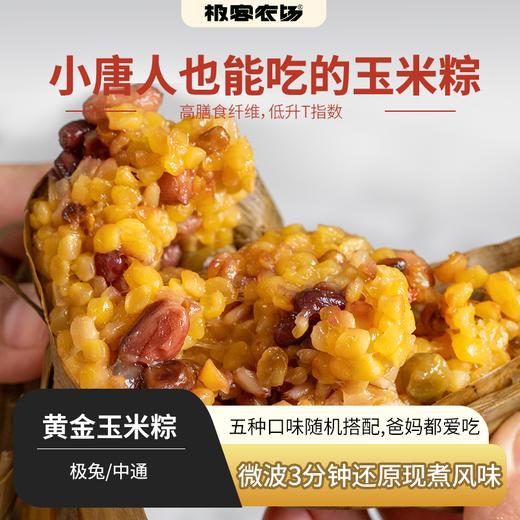 黄金玉米粽丨东北有机玉米，无糯米，28道古法工序+72小时恒温醒发，10枚装，随机发货，不支持指定口味 ⭐️极兔/韵达/中通/圆通 商品图0