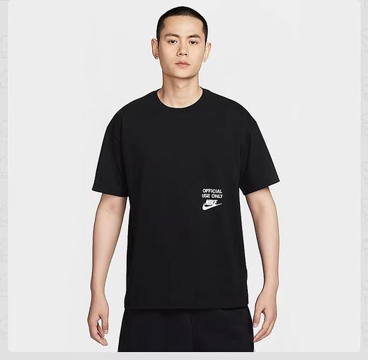 【店庆提前购】【6折】7楼NIKE耐克短袖男子字母印花logo棉质夏季半袖T恤 HJ0775-010吊牌价299折后价179 商品图0