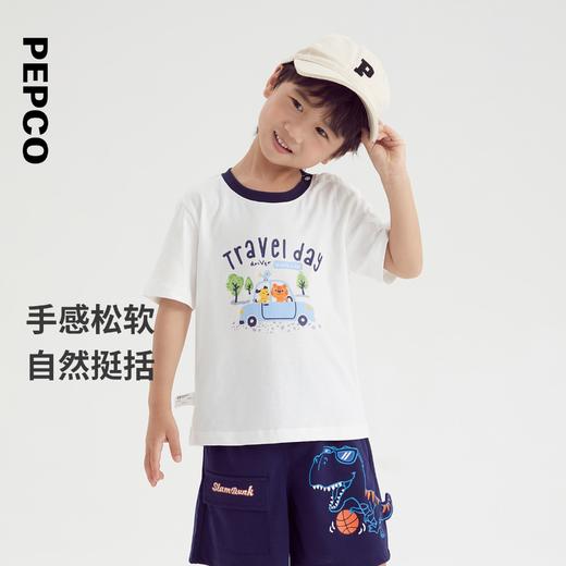 404-童圆领短袖针织衫 商品图4