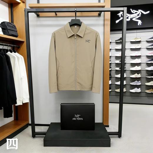 F040917春秋季新款户外通勤日常百搭男士翻领长袖风衣外套 商品图6