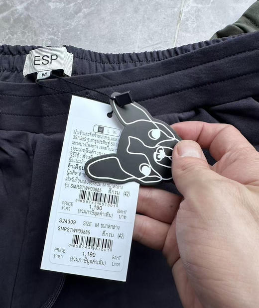 全新正品出口泰国26年新款ESP男士运动户外弹力透气短裤
两个色，尺码M L XL 商品图1