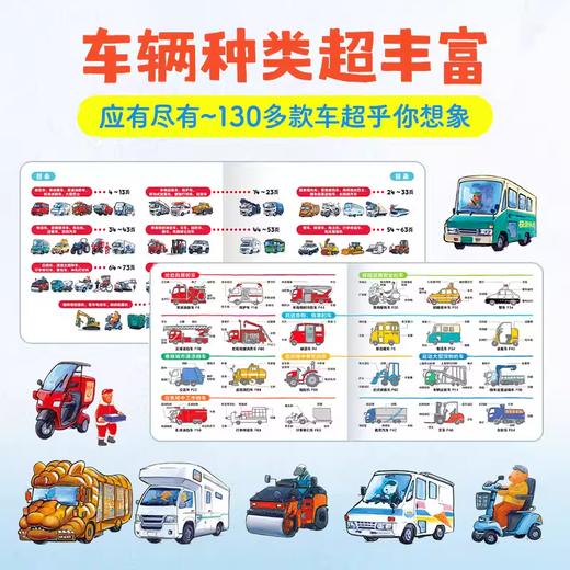 【点读版】集合！了不起的车！（平） 商品图1