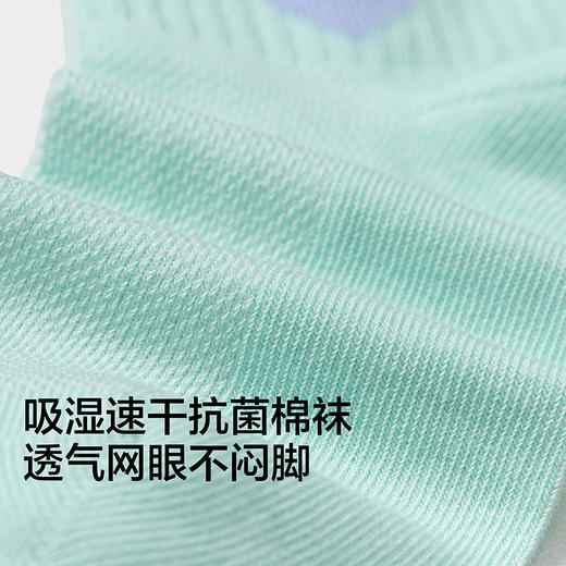 【商场同款】巴拉巴拉儿童袜子夏季新款网眼透气女童中筒袜三双装 商品图3