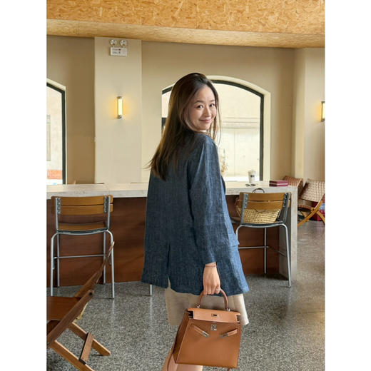 2604212    混色亚麻 法国🇫🇷产地 西装外套 薄款 商品图2