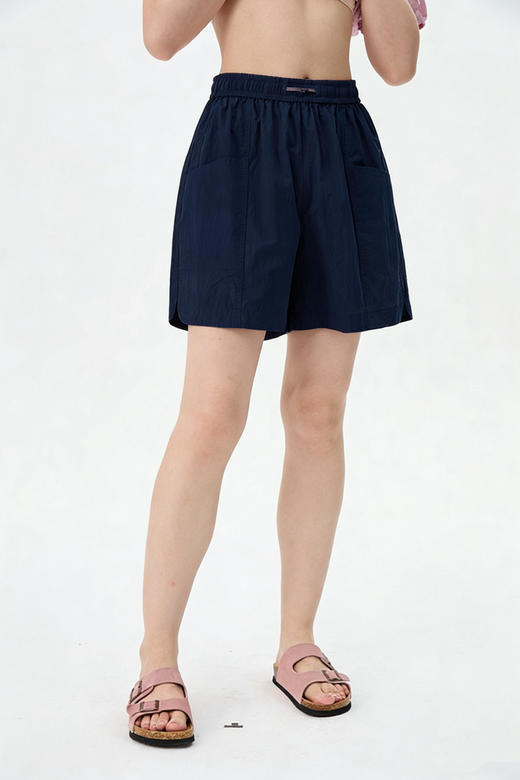 【超薄 速干】水淼2026夏松紧腰休闲时尚百搭短裤2180 商品图0