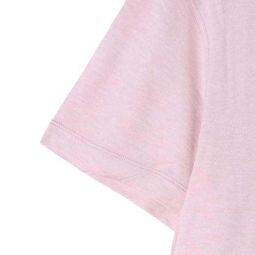 SDSA男装2026新款高贵轻奢基础款舒适纯色小标圆领短袖T恤休闲潮 商品图3