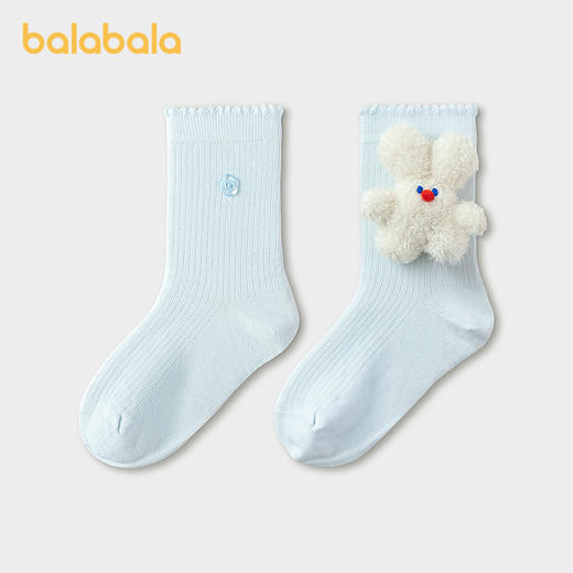 【商场同款】巴拉巴拉儿童袜子夏季新款网眼透气女童甜美袜软弹萌 商品图1