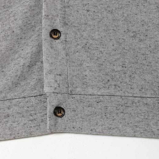 SDSA男装2026新款高贵轻奢简约日系纽扣翻领针织短袖T恤百搭时尚 商品图3