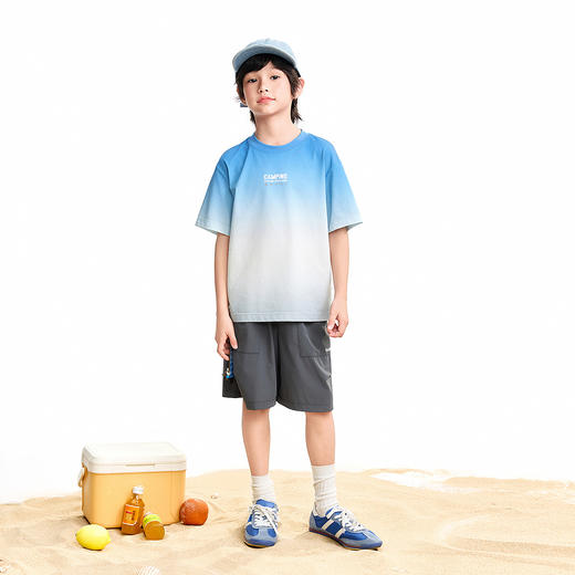 【实体店同款】男童圆领短袖针织衫夏季新款安奈儿童装AB621134 商品图3