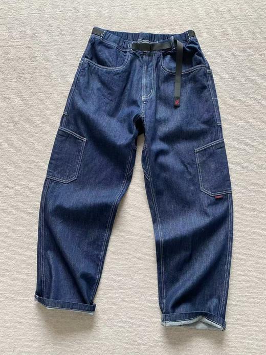 【lb1】男子休闲侧袋大口袋攀岩牛仔长裤！！ 商品图1