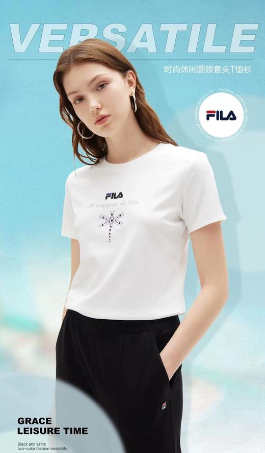 F040929夏季新款女运动时尚百搭休闲透气圆领针织上衣短袖衫T恤 商品图10