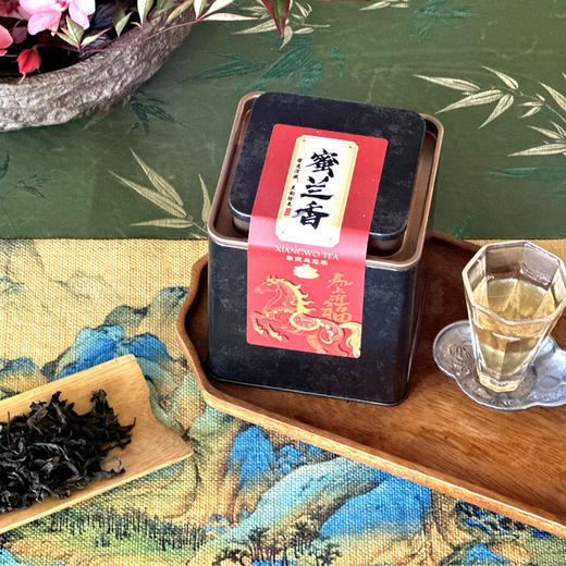 象窝茶乌龙蜜兰香高档新茶广东高山优质一级乌龙茶80g铁罐工夫茶 商品图1