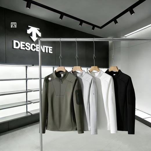 F040919春秋季新款时尚休闲百搭半拉链运动排湿速干长袖卫衣 商品图0