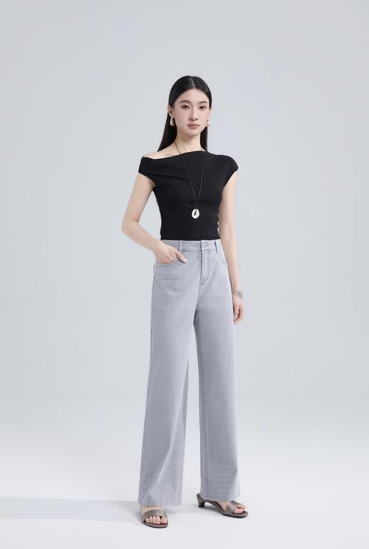 四面弹休闲直筒裤 商品图4