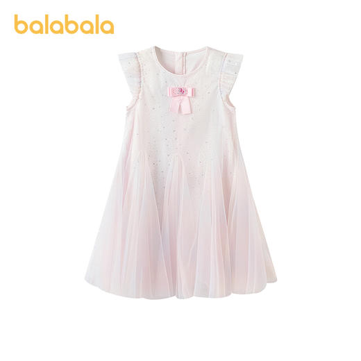 【小马宝莉IP商场同款】巴拉巴拉女童裙子儿童连衣裙2026夏网纱裙 商品图4