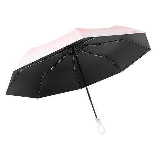 【分销】花觉16骨晴雨两用防晒伞，遇水成珠 高密度伞布，UPF50+ ，黑胶伞布 冰晶凉感降温层 商品图9