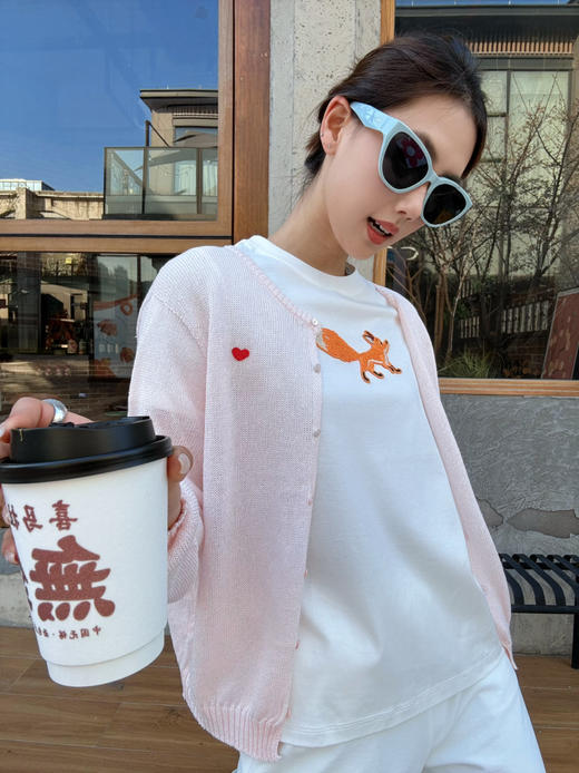 【防晒凉感】噢蜜ooomeooo防晒爱心开衫 商品图1