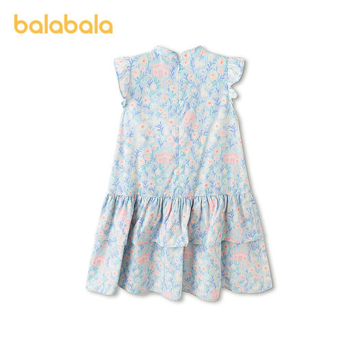 【商场同款】巴拉巴拉女童裙子儿童连衣裙2026新款夏装国风裙印花 商品图2