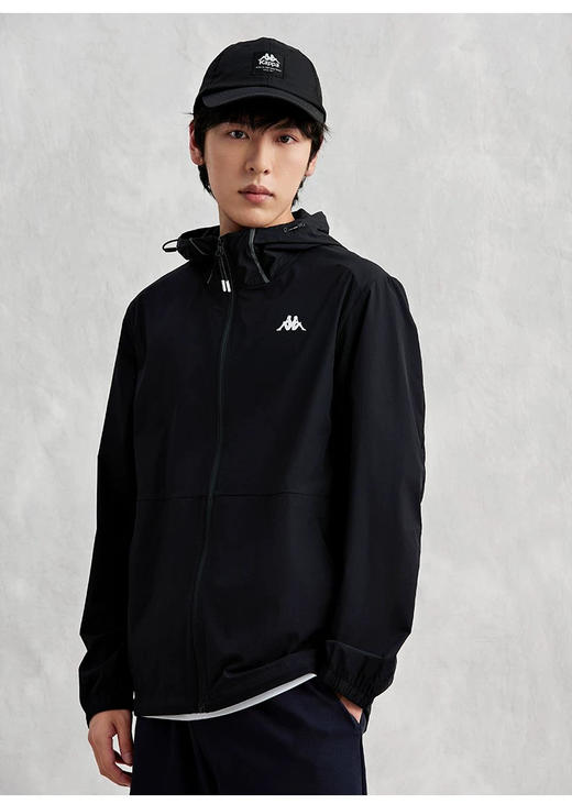 MJ｜kappa卡帕背靠背春秋男士运动外套男薄款2026新款休闲男款防晒衣 商品图2