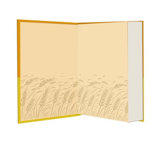 【限量山羊皮拼接定制】【刘亮程亲签】《一個人的村莊》黄/橙山羊皮+手工竹节装 商品图3