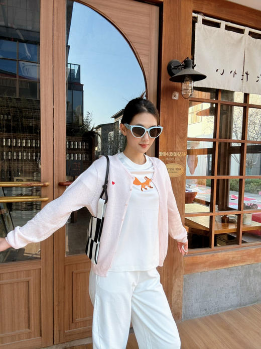 【防晒凉感】噢蜜ooomeooo防晒爱心开衫 商品图0