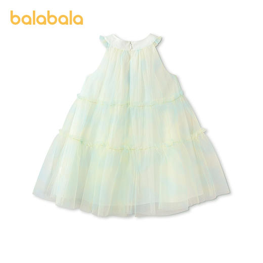 【商场同款】巴拉巴拉儿童连衣裙女童2026新款夏季精致甜美轻纱裙 商品图2