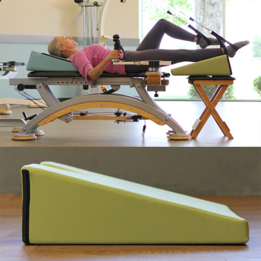 婵柔正版三角垫辅助垫楔形垫有机硅胶瑜伽普拉提工作室Wedge 商品图4