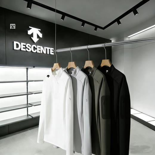 F040919春秋季新款时尚休闲百搭半拉链运动排湿速干长袖卫衣 商品图2