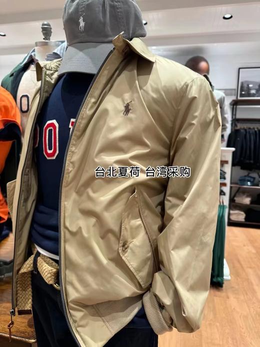 F040909春季新款螺纹刺绣防风防水防污三防工艺时尚百搭夹克长袖外套 商品图11