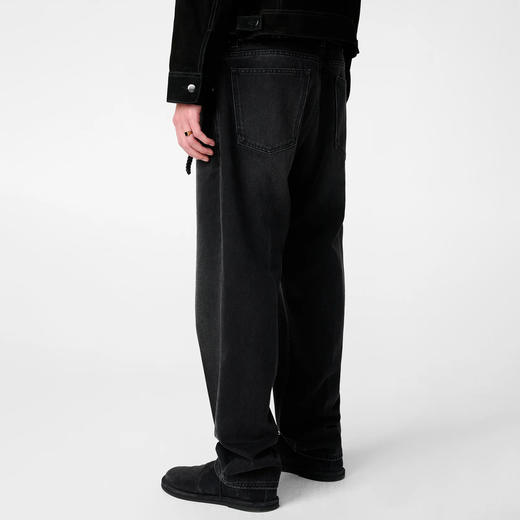 STUDIO NICHOLSON PANTS - CREASED COWBOY JEAN 男装水洗牛仔裤 商品图2