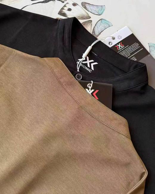 F040912夏季新款日常百搭通勤商务亨利领休闲速干短袖T恤 商品图11