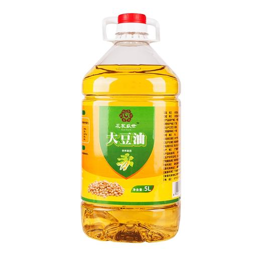 花家盛世 大豆油5L 非转基因家用烘焙炒菜烹饪用油	HJSS001 商品图0