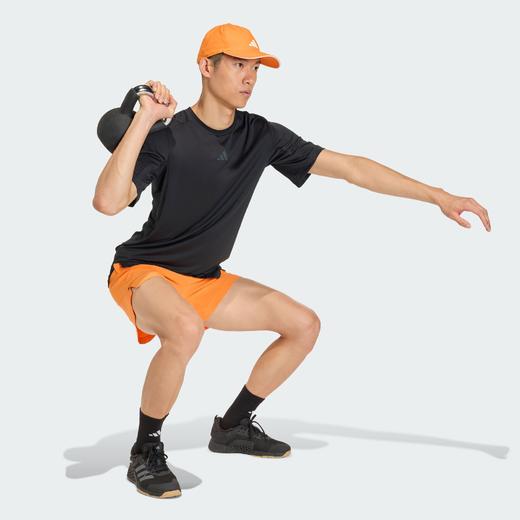 Adidas阿迪达斯D4T ESSENTIALS T-SHIRT 速干运动短袖T恤健身服KE9932 商品图2