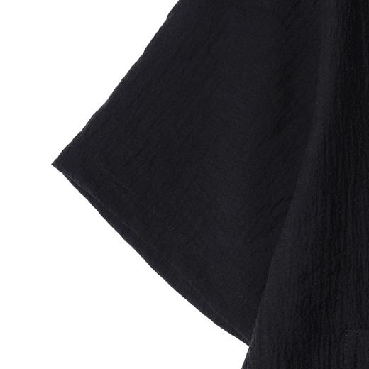 SDSA男装2026高贵轻奢肌理感纯色工装风短袖衬衫大口袋设计百搭 商品图3