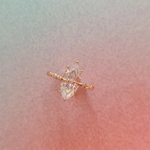 LHWINDSO 温莎珠宝 马眼竹节戒指/项链 商品图2