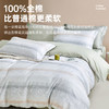 60支全棉贡缎四件套(水云间绿) 商品缩略图1