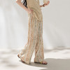 【南法度假阔腿神裤】三彩2026夏季新款条纹休闲裤高腰宽松长裤M 商品缩略图2