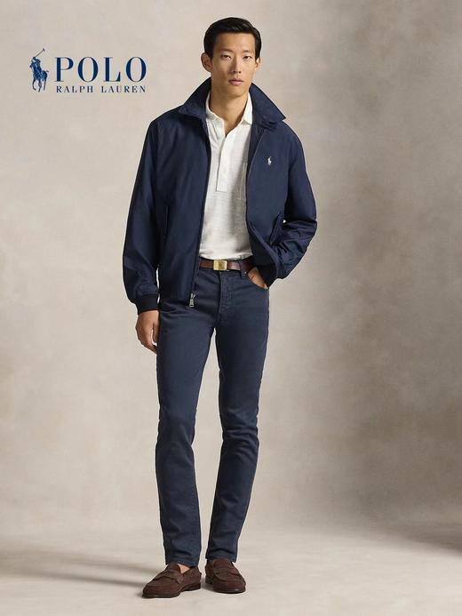 F040909春季新款螺纹刺绣防风防水防污三防工艺时尚百搭夹克长袖外套 商品图12