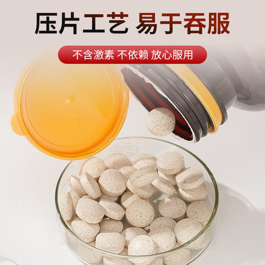 [买3送2] 海参肽地龙蛋白片 科学配比 清固合一 超微研磨吸收快 60片/瓶 商品图5